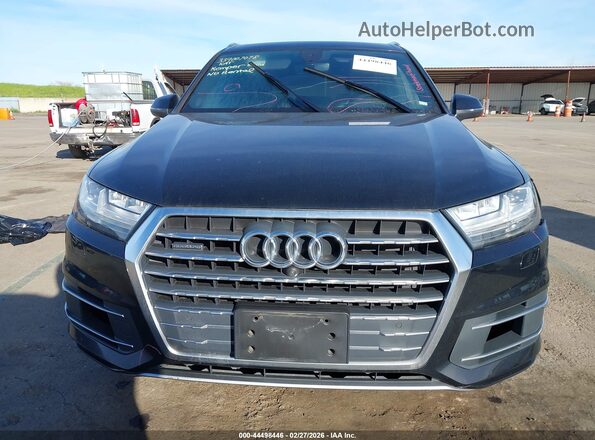 WA1LAAF78JD048807 2018 AUDI Q7 Черный Вид щитка приборов