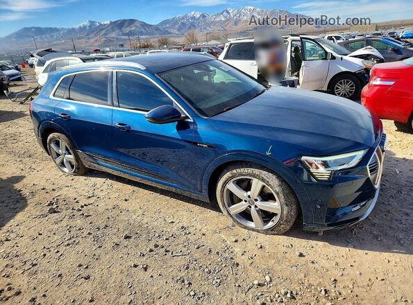 WA1LABGE5KB020950 2019 AUDI E-TRON Blue Delantero derecho