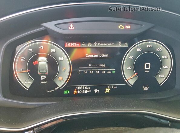 WA1LCBF75RD003786 2024 AUDI Q7 Белый Вид щитка приборов