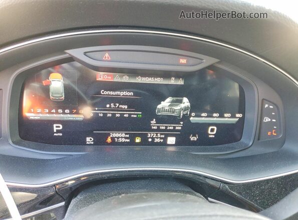 WA1LCBF75RD003948 2024 AUDI Q7 Серый Вид щитка приборов