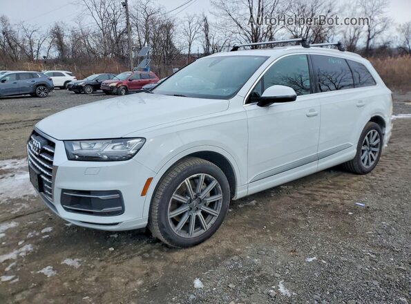 WA1LHAF74KD043357 2019 AUDI Q7 Белый Передняя левая четверть