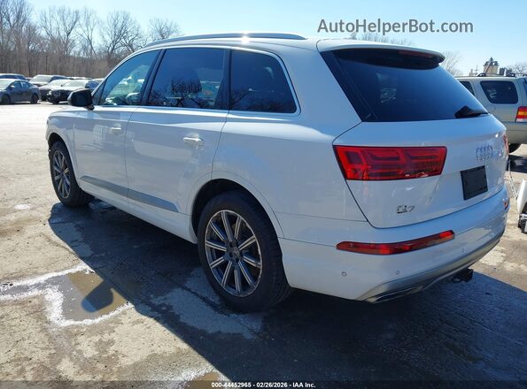WA1LHAF77KD032997 2019 AUDI Q7 Белый Задняя левая четверть