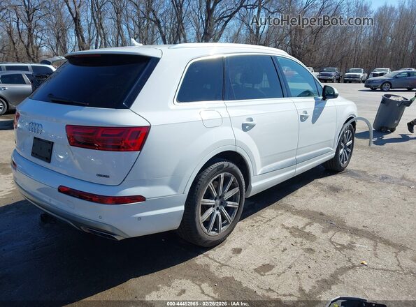 WA1LHAF77KD032997 2019 AUDI Q7 Белый Задняя правая четверть