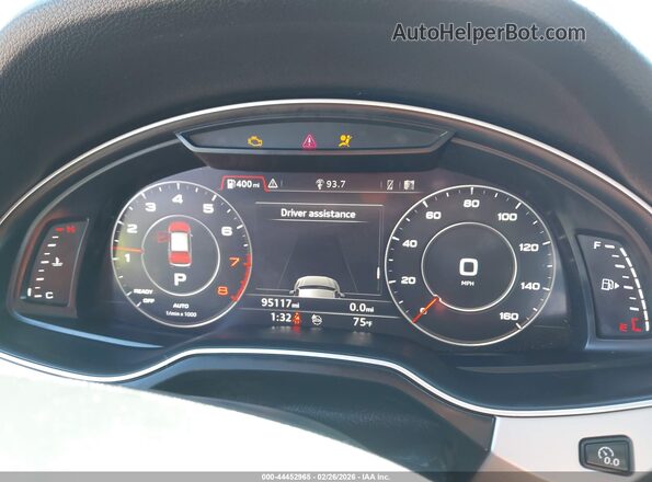 WA1LHAF77KD032997 2019 AUDI Q7 Белый Вид задних сидений