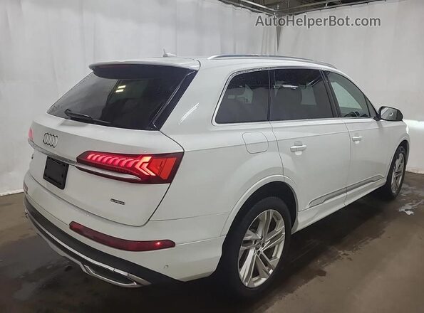 WA1LXAF75LD002823 2020 AUDI Q7 Белый Передняя правая четверть