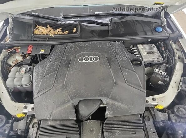 WA1LXAF75LD002823 2020 AUDI Q7 Белый Вид салона спереди