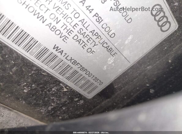 WA1LXBF78PD013570 2023 AUDI Q7 Серый Вид подкапотного пространства