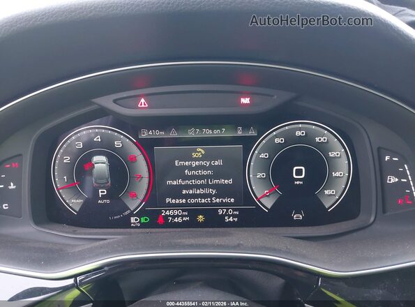 WA1LXBF7XPD003185 2023 AUDI Q7 Черный Вид задних сидений