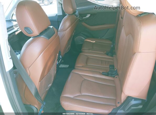WA1VAAF70JD012702 2018 AUDI Q7 Белый Вид наклейки с VIN-кодом