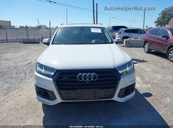 WA1VAAF70JD012702 2018 AUDI Q7 Белый Вид щитка приборов
