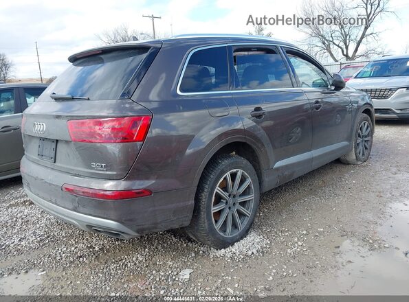 WA1VAAF71JD007976 2018 AUDI Q7 Dark Brown Задняя правая четверть