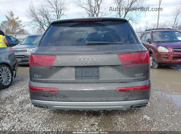 WA1VAAF71JD007976 2018 AUDI Q7 Dark Brown 