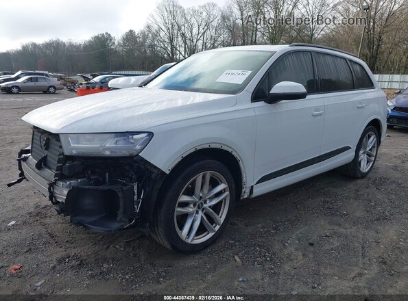 WA1VAAF72HD024943 2017 AUDI Q7 Белый Передняя левая четверть