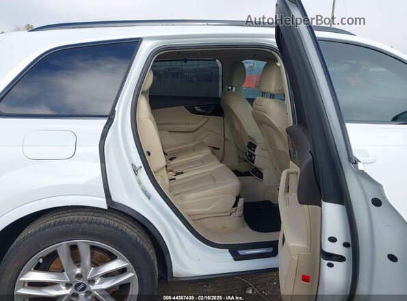 WA1VAAF72HD024943 2017 AUDI Q7 Белый Вид наклейки с VIN-кодом