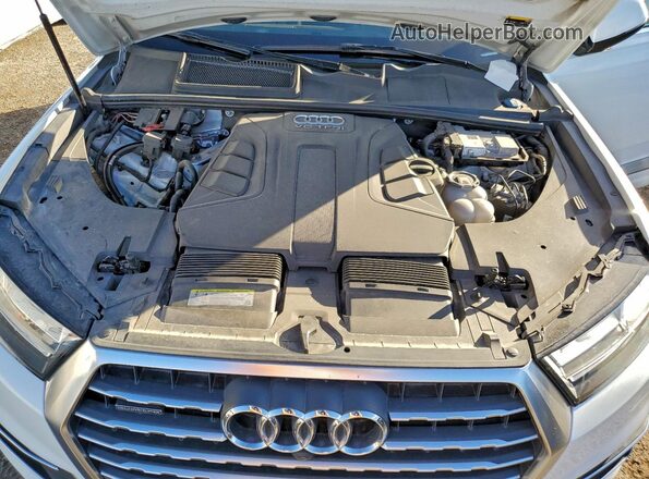 WA1VAAF79HD057308 2017 AUDI Q7 Белый Вид подкапотного пространства