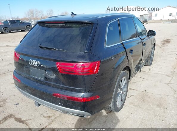 WA1VAAF7XKD003734 2019 AUDI Q7 Black Trasero derecho