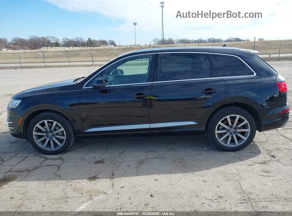 WA1VAAF7XKD003734 2019 AUDI Q7 Black Vista interior de 360 grados