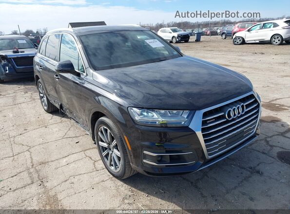 WA1VAAF7XKD003734 2019 AUDI Q7 Black Delantero derecho