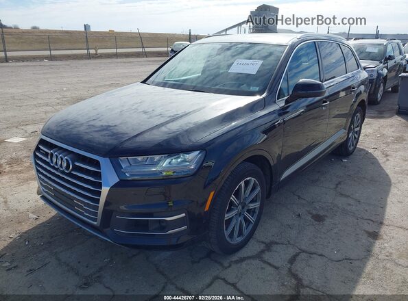 WA1VAAF7XKD003734 2019 AUDI Q7 Black Vista tres cuartos delantera izquierda