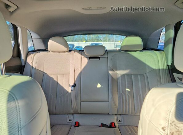 WA1VAAGE8MB022150 2021 AUDI E-TRON Белый Вид задних сидений