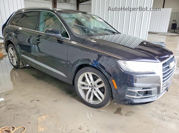 WA1VABF75JD051016 2018 AUDI Q7 Black Przód prawy