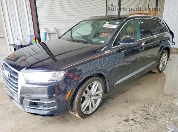 WA1VABF75JD051016 2018 AUDI Q7 Black Przód lewy