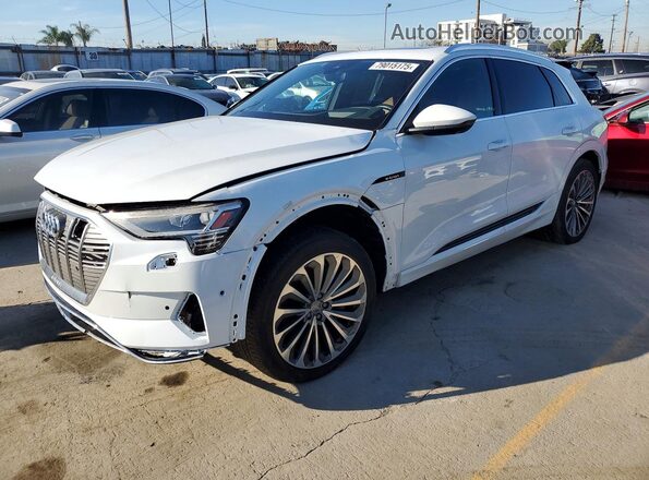 WA1VABGE7KB020781 2019 AUDI E-TRON White Հետևի ձախ