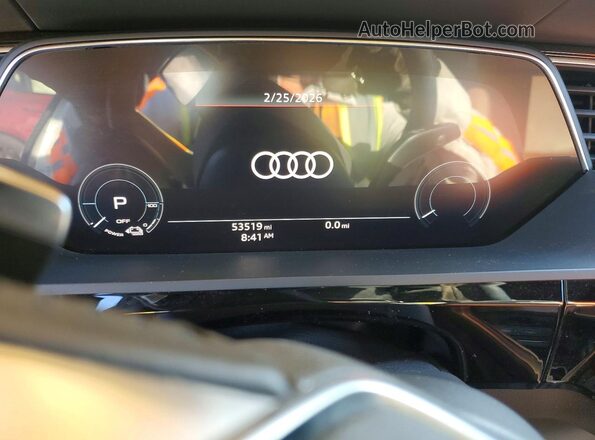 WA1VABGE7KB020781 2019 AUDI E-TRON White Հետևի նստատեղերի տեսք