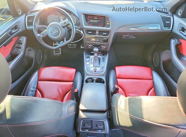 WA1VCAFP3GA034228 2016 AUDI SQ5 Black Dashboard view