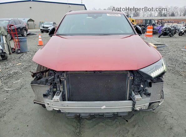 WA1VWAF73LD012861 2020 AUDI SQ7 Red Вид спереду