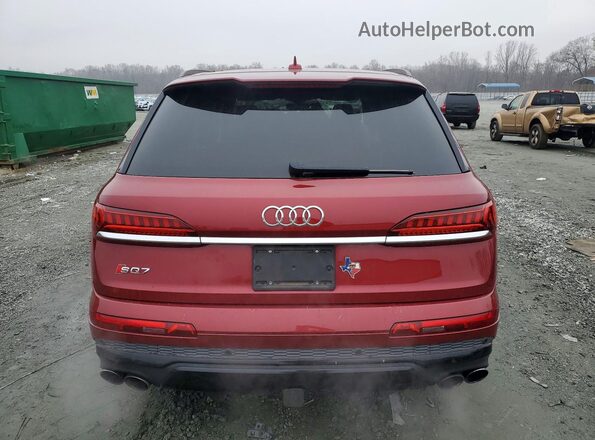 WA1VWAF73LD012861 2020 AUDI SQ7 Red Вид ззаду