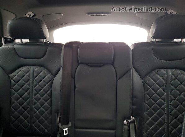 WA1VWAF73LD012861 2020 AUDI SQ7 Red Вид задніх сидінь