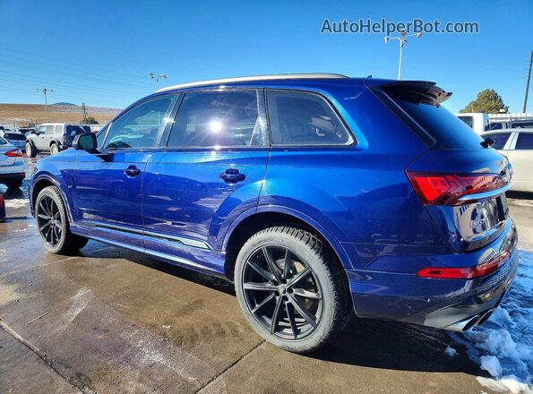 WA1VWAF7XLD010136 2020 AUDI SQ7 Blue Задня ліва чверть
