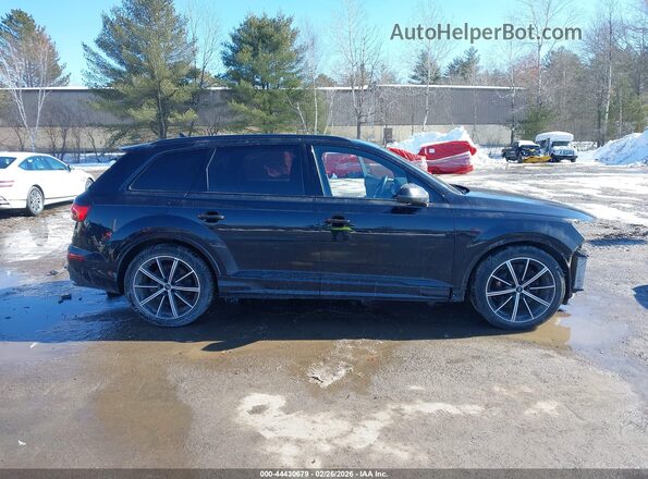 WA1VWBF71MD000375 2021 AUDI SQ7 Black Вид задньої частини салону