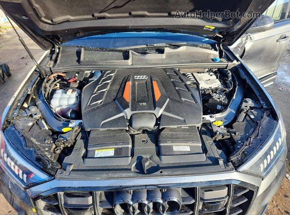 WA1VWBF76MD030410 2021 AUDI SQ7 Gray Widok wnętrza z tyłu