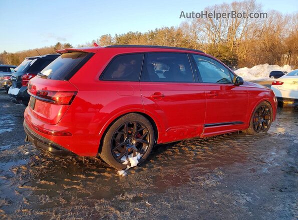 WA1VWBF79SD008706 2025 AUDI SQ7 Темно-бордовый Задняя правая четверть