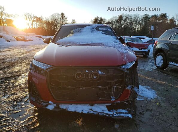 WA1VWBF79SD008706 2025 AUDI SQ7 Темно-бордовый Вид спереди