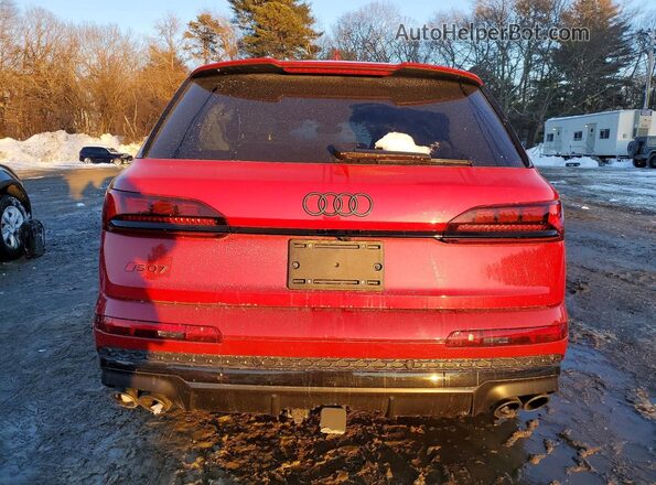 WA1VWBF79SD008706 2025 AUDI SQ7 Темно-бордовый Вид сзади