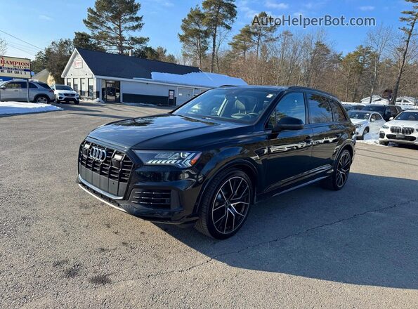 WA1VXAF70MD013254 2021 AUDI Q7 Черный Передняя левая четверть