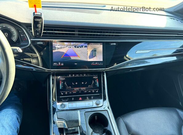 WA1VXAF70MD013254 2021 AUDI Q7 Черный Вид задних сидений