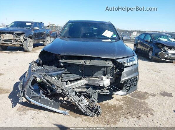 WA1VXAF7XMD012645 2021 AUDI Q7 Gray Widok zestawu wskaźników