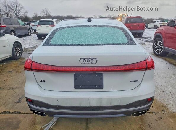 WAU2BCFU1SN040962 2025 AUDI OTHER Белый Вид сзади