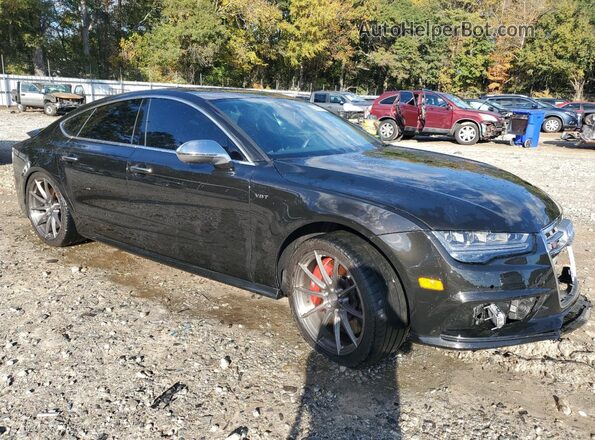 WAU2FAFC4HN045999 2017 AUDI S7 Черный Передняя правая четверть