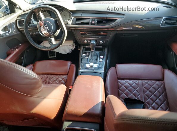 WAU2FAFC4HN045999 2017 AUDI S7 Черный Вид панели приборов