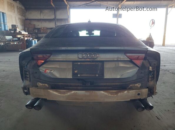 WAU2FAFC9JN009506 2018 AUDI S7 Угольный Вид сзади