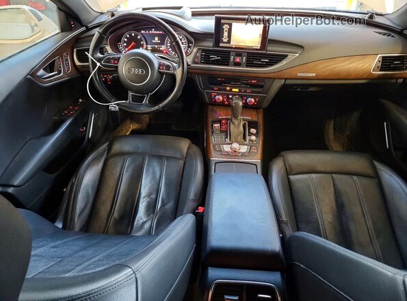 WAU3GAFC0GN019352 2016 AUDI OTHER Белый Вид панели приборов