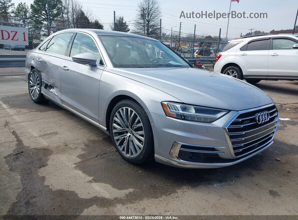 WAU8DAF84KN005196 2019 AUDI OTHER Silver Передня права чверть
