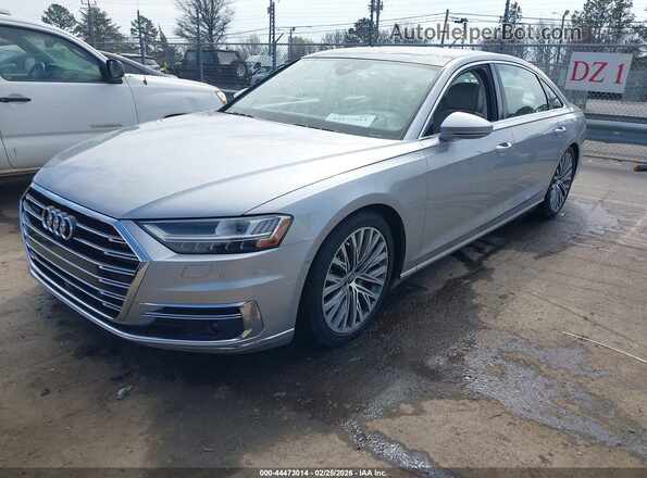 WAU8DAF84KN005196 2019 AUDI OTHER Silver Передня ліва чверть