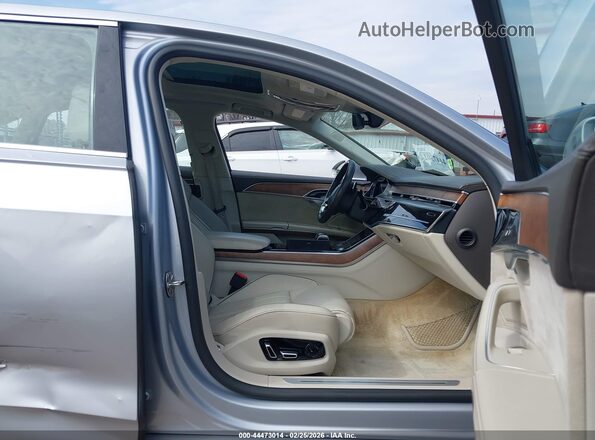 WAU8DAF84KN005196 2019 AUDI OTHER Silver Вид салону спереду