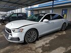 2019 Audi A8 L Белый vin: WAU8DAF88KN006125 Damage: Left Head Lamp, Broken, Replacement Required